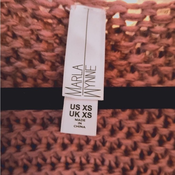 Marla Wynne Chunky Knit Cardigan, Size Xs fits like a Medium - Picture 7 of 7